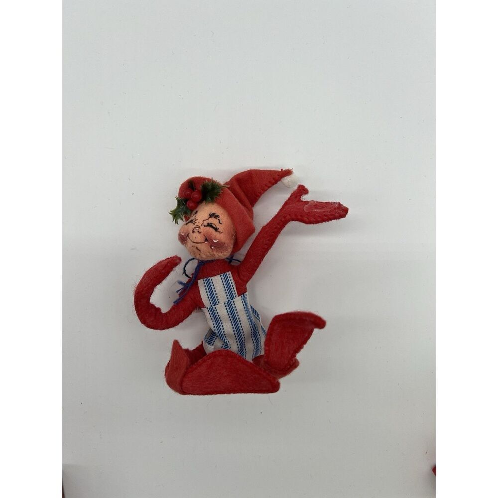 Annalee 5" Red Workshop Elf Ornament